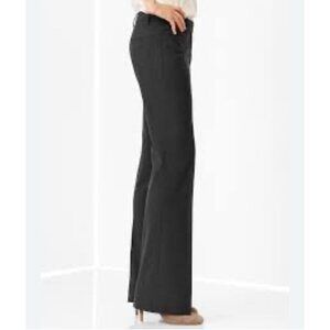 NWOT Gap Modern Boot pants 4R Gray Pinstripe Slacks Trousers